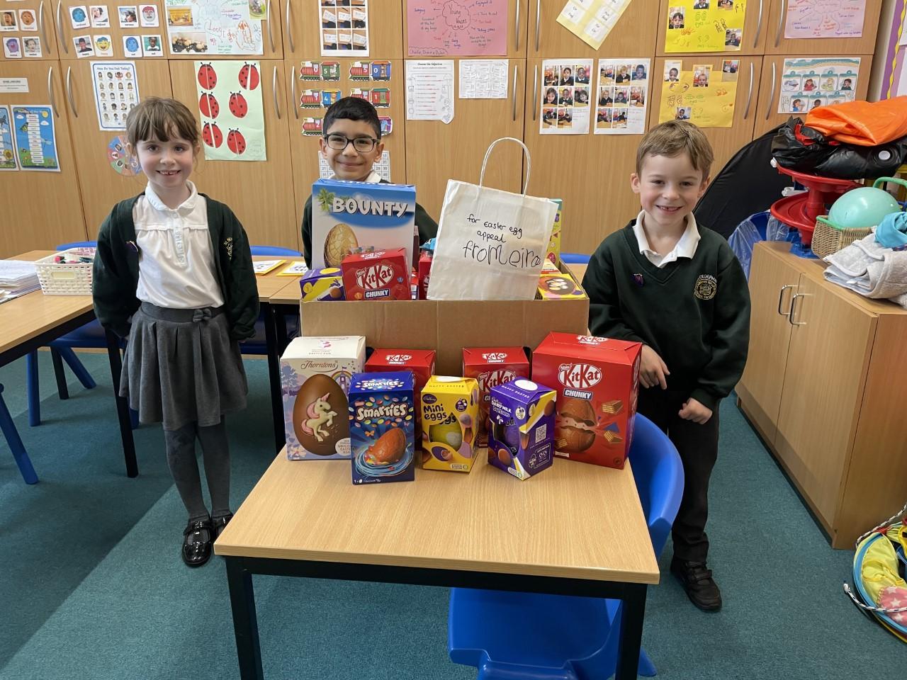 As a school, we donated 16kg of Easter Eggs to The Well in Wolverhampton.
